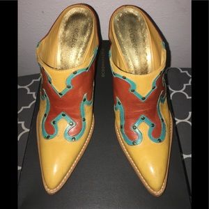 BCBGirls wedged mule